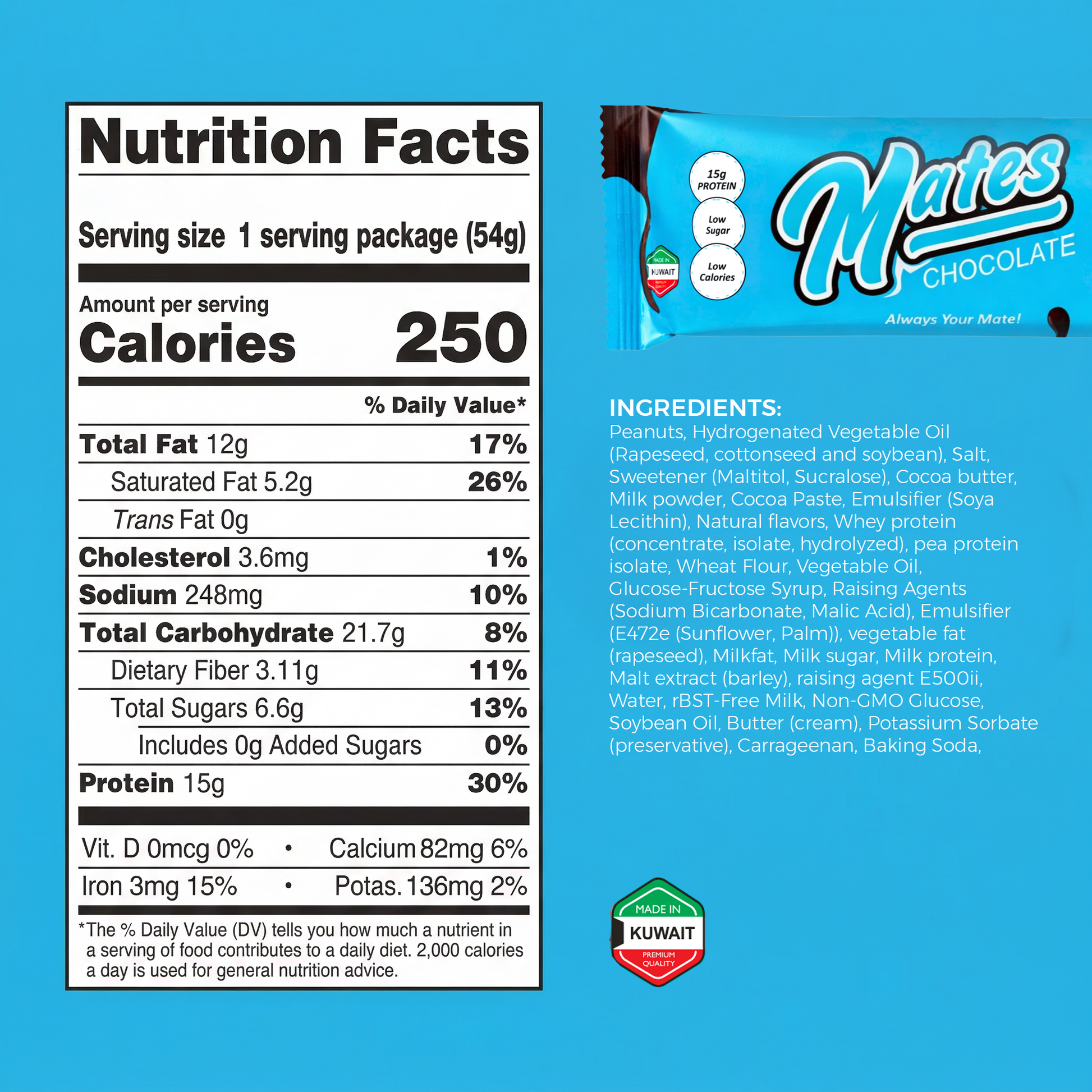 Peanut Butter Salted Caramel Nutrition Facts